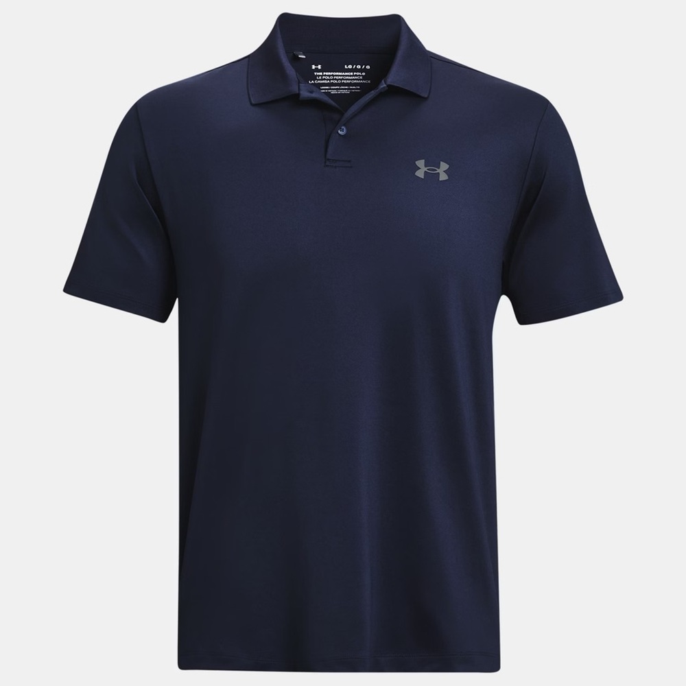 Under Armour Men's Matchplay Midnight Blue Polo Shirt